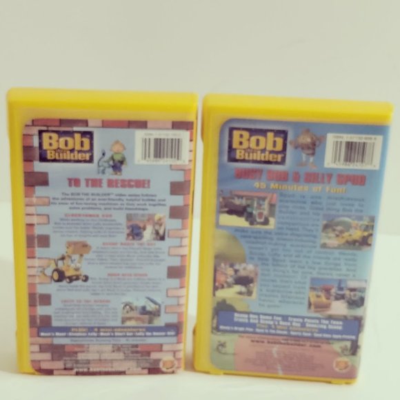 Bob The Builder Three VHS Tapes - Picture 2 of 4